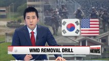 S. Korea, U.S. recently held scaled-down joint drill to infiltrate into North Korea, eliminate WMDs