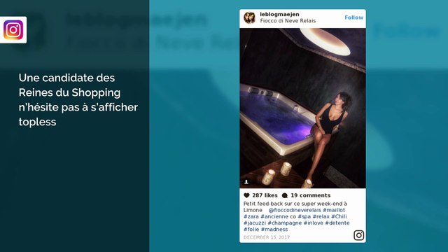 Maeva, des Reines du shopping, sexy sur instagram