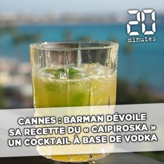 Cannes: Le chef barman du Majestic dévoile sa recette de Caipiroska
