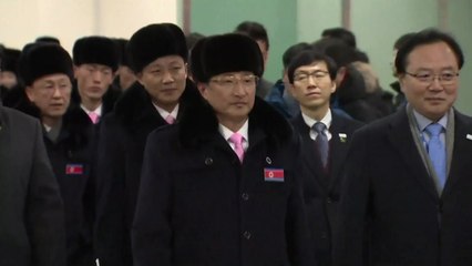[현장영상] 北 선수단, 전세기로 방남...양양공항 도착 / YTN