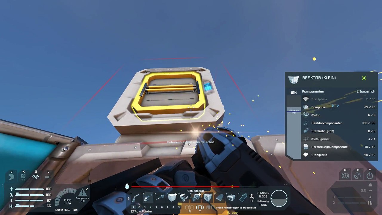 Let's Play Space Engineers #02 - Das Schiff wird abgebaut [Gameplay German Deutsch]