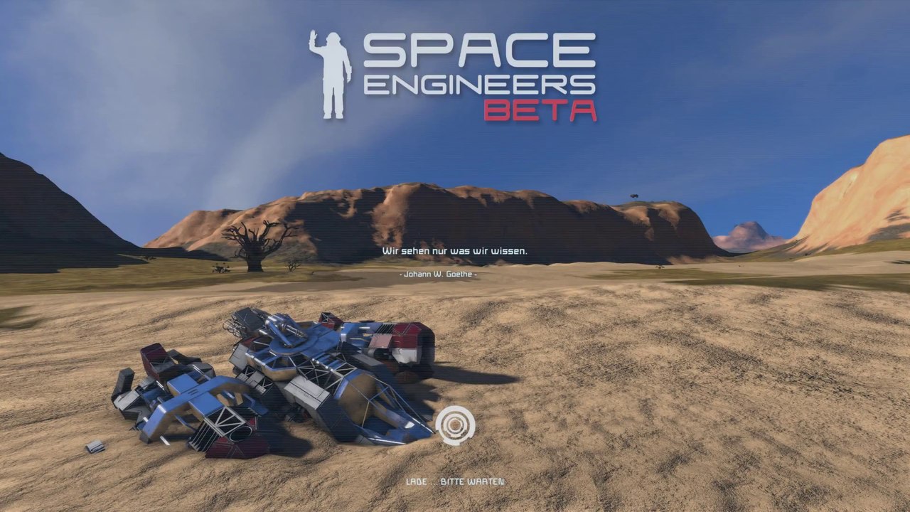 Let's Play Space Engineers #01 - Unsere erste kleine Basis [Gameplay German Deutsch]