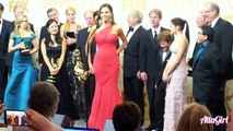 Sofia Vergara & Modern Family Cast Emmy Acceptance Speech Backstage