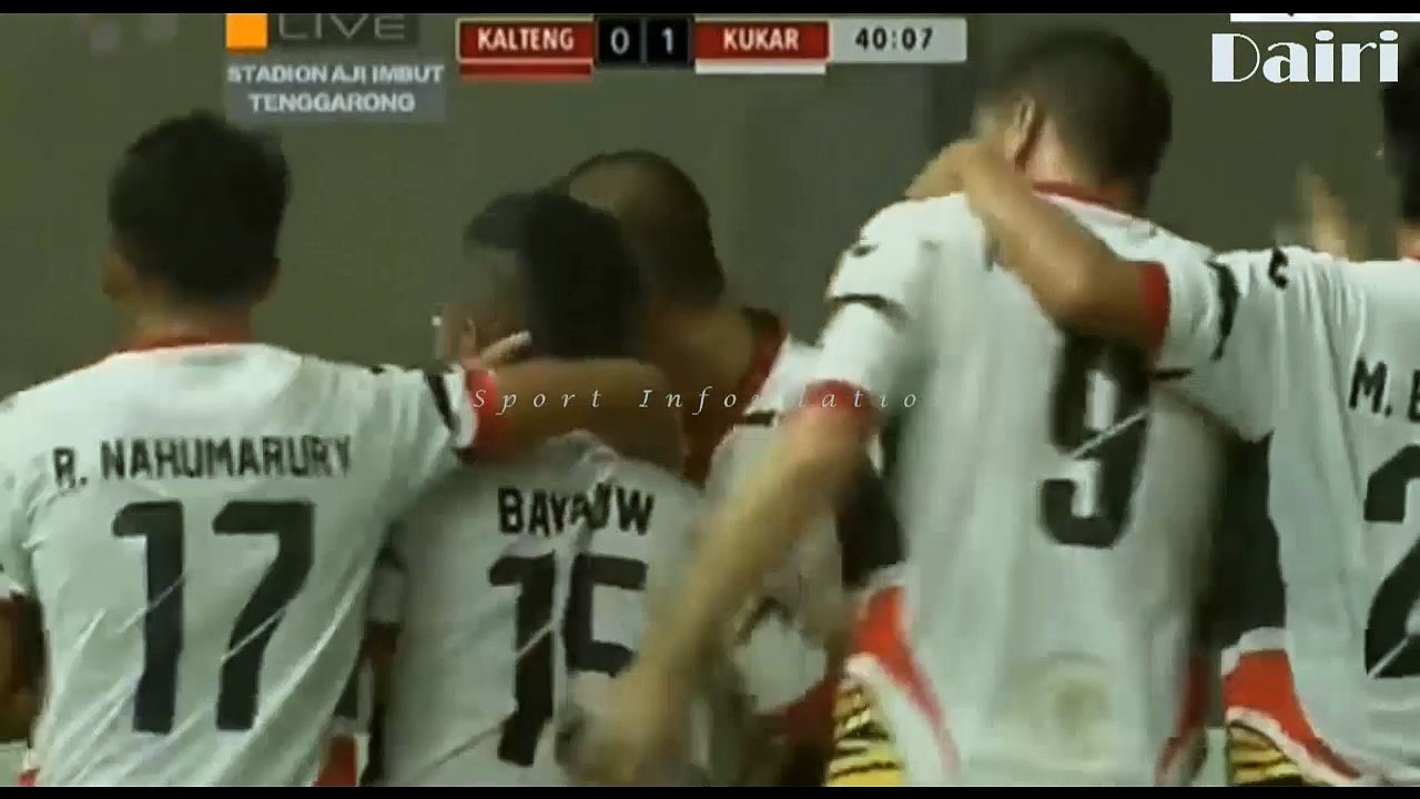 Gol Hendra Adi Bayauw, Kalteng Putra vs Mitra Kukar (0-1) || Piala Presiden 2018