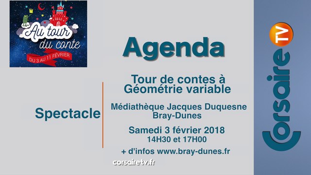 Sorties : votre agenda du week-end et de la semaine... - 01 Février 2018