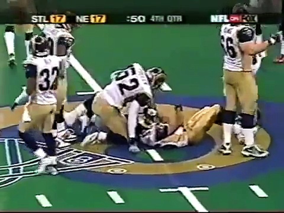 Final drive of Super Bowl XXXVI