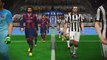 PES new UEFA Champions League Final (Juventus F.C. vs FC Barcelona Gameplay)