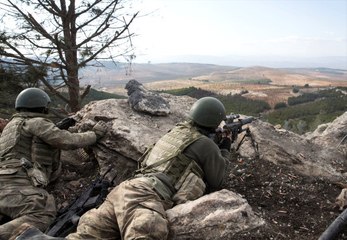 Zeytin Dalı Harekatı'nın İkinci Aşamasında Afrin'e Hakim Tepeler Alınıyor