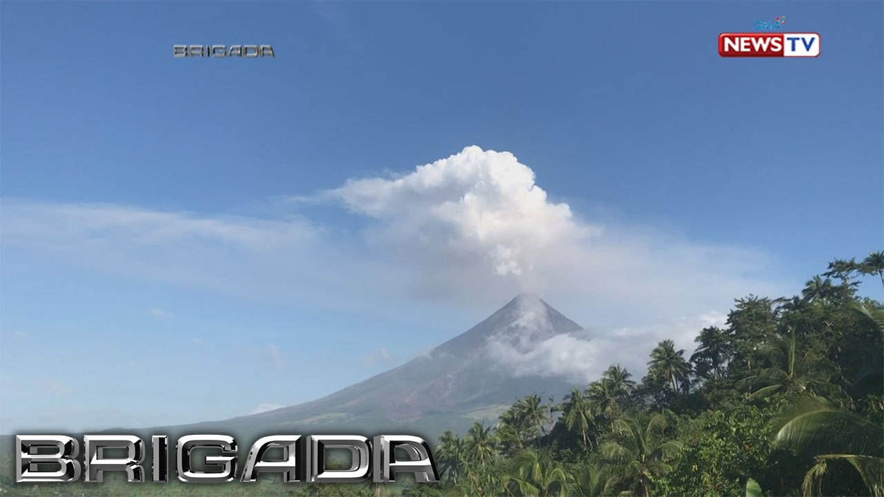 Brigada: Estado ng Bulkang Mayon, binantayan ng...