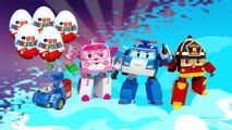 Surprise Eggs!!! Robocar Poli Робокар Поли Киндер сюрприз и другие мультики!!!