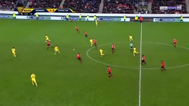 Sanjin Prcic Goal HD - Rennes 2-3 Paris SG 30.01.2018