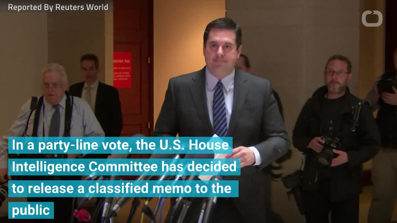 Memo Alleging Anti-Trump Bias To Be Released By Congress
