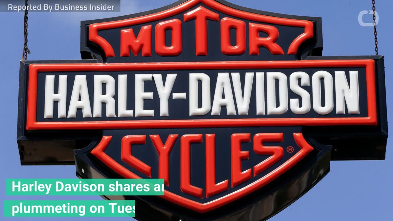 Harley Davidson Is Plummeting After Big Earnings Miss