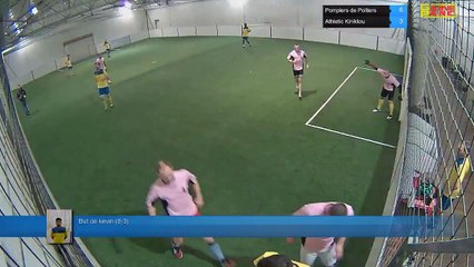 But de kevin (8-3) - Pompiers de Poitiers Vs Athletic Kiniktou - 30/01/18 19:00 - LIGUE 2