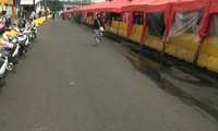 Sopir Angkot Tanah Abang Protes Penutupan Jalan Jati Baru