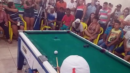 Baianinho de MAUÁ versus Felipinho, desafio no BOLINHO em Fernandópolis SP, FEV/2017, VÍDEO 01.!