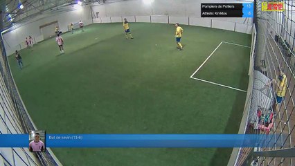 But de kevin (13-6) - Pompiers de Poitiers Vs Athletic Kiniktou - 30/01/18 19:00 - LIGUE 2