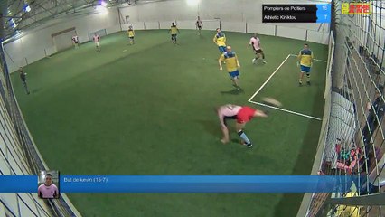 But de kevin (15-7) - Pompiers de Poitiers Vs Athletic Kiniktou - 30/01/18 19:00 - LIGUE 2