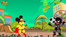 Mickey Mouse Superheroes Vs Giant Gorilla | Finger Family Songs | Funny Nursery Rhymes Collection
