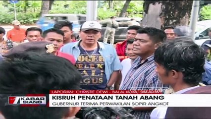 Gubernur Terima Perwakilan Supir Angkot Terkait Ditutupnya Jl. Jati Baru