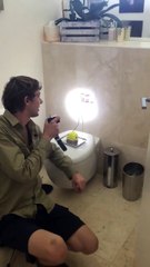 The Tale of Toilet Flushing Snake