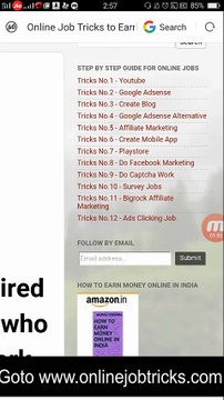 How to start online jobs you can work in home or any where google jobs affiliate marketing ads clicking typing jobs captcha work and many more jobs