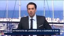 Attentat de janvier 2015 : quatre personnes en garde à vue