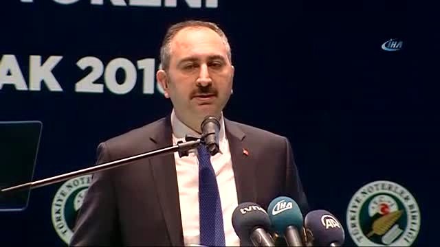 Adalet Bakanı Gül: Araç Tescil İşlemlerine İlişkin İş ve İşlemlerinde Noterlerce Yapılması, Araç...