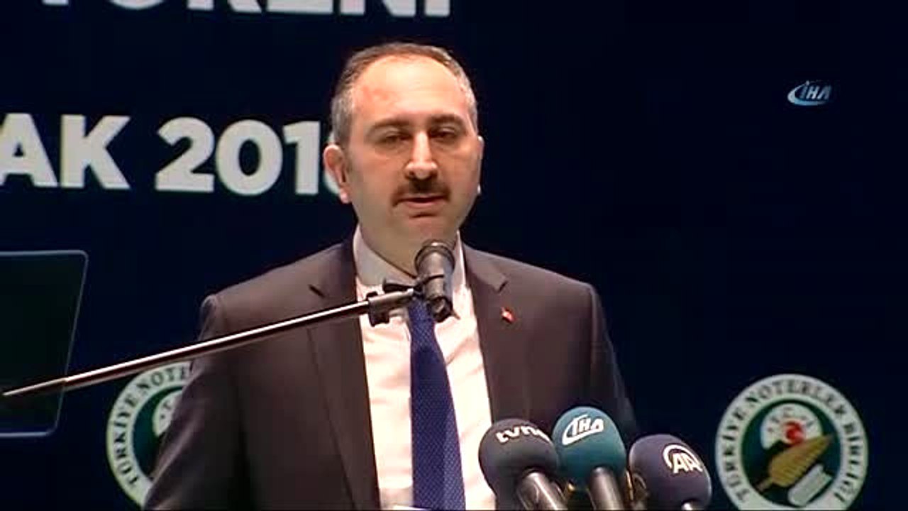Adalet Bakanı Gül: "Araç Tescil İşlemlerine İlişkin İş ve İşlemlerinde Noterlerce Yapılması, Araç...