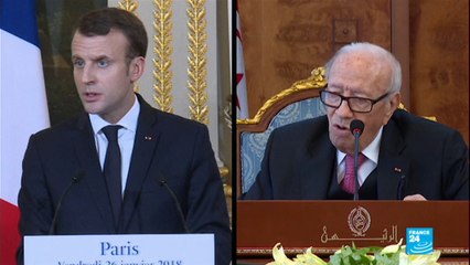 En Tunisie, Emmanuel Macron veut encourager les investissements français