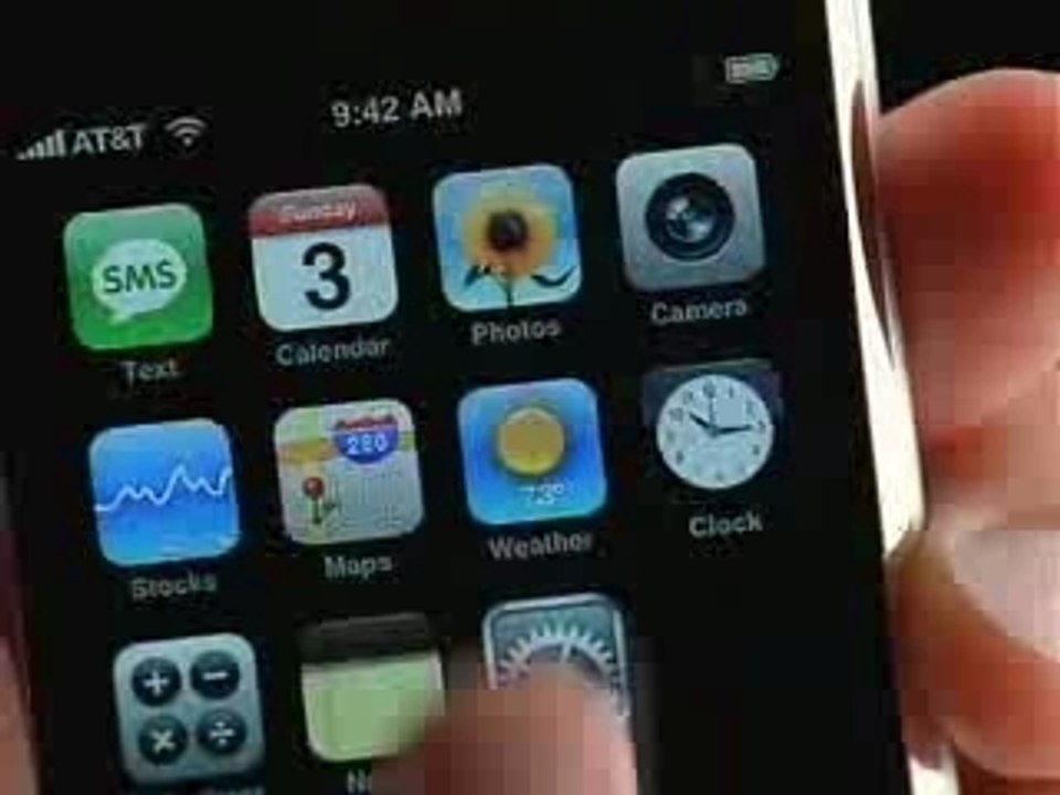 Pub iPhone AT&T qui a "inspiré" Orange