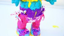 Learn Colors Play Doh Popsicles Ice Cream DIY Finger Family Nursery Rhymes Body Paint Mighty Toys