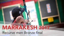 Max Mandia v Matthew Requa  [no sound] – recurve mens bronze final | Marrakesh 2017