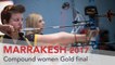 Paige Pearce-Gore v Sarah Prieels  [no sound] – compound womens gold final | Marrakesh 2017