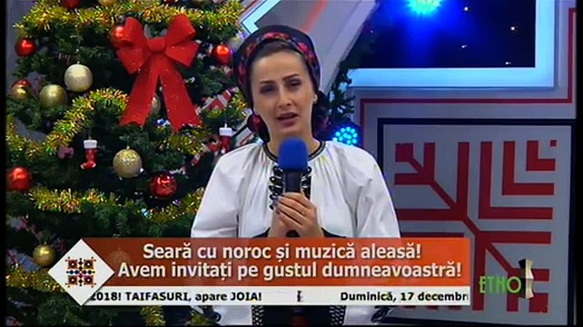 Geanina Gavrila - (Seara buna, dragi romani! - ETNO TV - 13.12.2017)