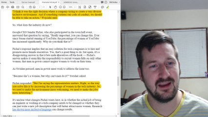 Damore v. Google WTF Moment by Rekieta Law