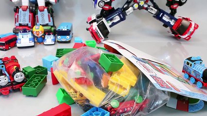토마스와친구들 기차 타요 뽀로로 폴리 장난감 thomas and friends train blocks Toy