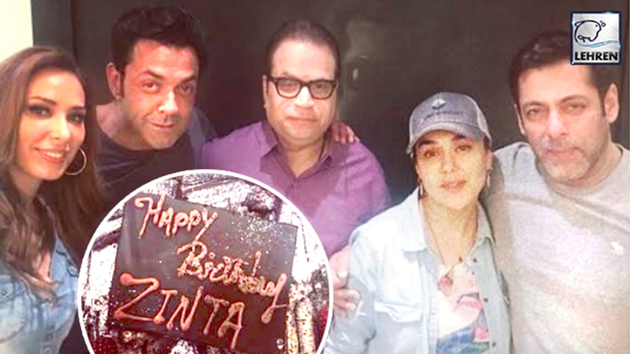 Salman Khan's Sweetest Birthday Surprise To Preity Zinta