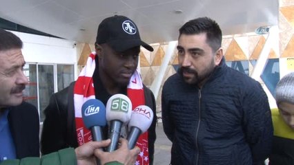 Sivasspor'un Yeni Transferi Saivet Sivas'a Geldi
