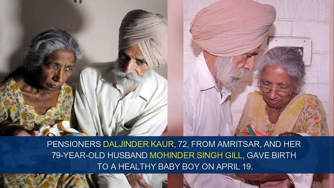 72 Years Old Woman Gives Birth To Child After 47 Years