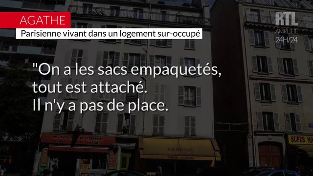 Logements sur-occupés : On vit les uns sur les autres , témoigne Agathe