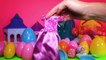 SURPRISE EGGS Disney Princess Elsa Anna Sofia Toys Surprise Eggs Video