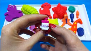 Play Doh Surprise Toys Video Shopkins SpongeBob Playdough Videos For Children Bob Esponja Juguetes