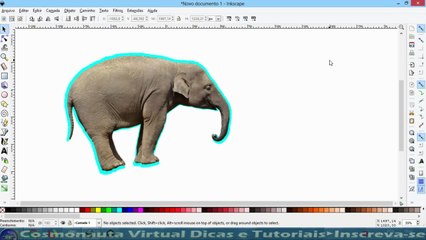 Contornar imagens no Inkscape