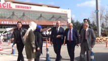 Başkan Kara Yaralı Askerleri Ziyaret Ederek Ev Yemekleri İkram Etti