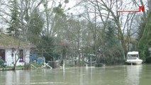 Crue de la Seine : patrouille avec la brigade fluviale dans les Yvelines