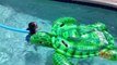 Pool Fun Underwater Selfie Kid Girl Playing Swimming Diving in Water