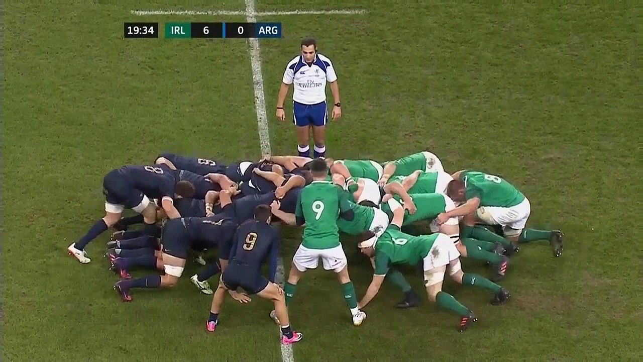 Rugby - Force et faiblesse de la mêlée irlandaise