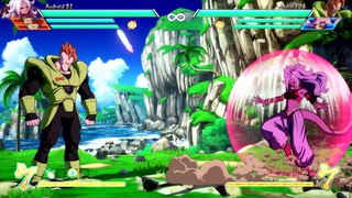 ANDROID 21 - Combos, Supers, Stealing Moves & Breakdown- DragonBall FighterZ - YouTube