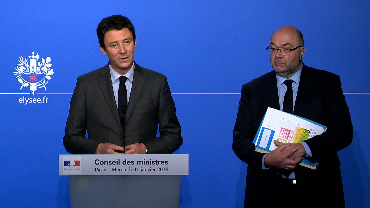 Compte-rendu du Conseil des ministres du 31 janvier 2018